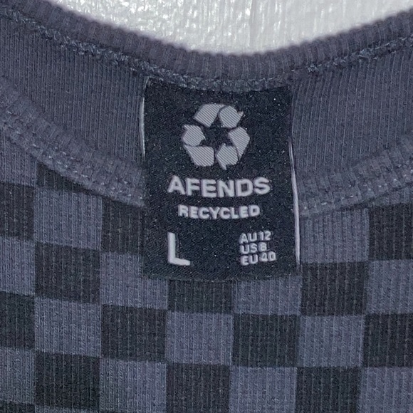 Afends Operator Mini Dress size L or US 8 EUC - Picture 4 of 4